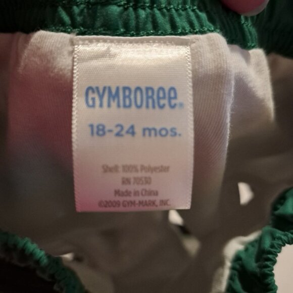 Gymboree boys 18-24 frog design swim shorts PUL lining - Picture 3 of 4